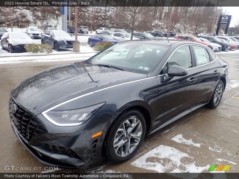 Front 3/4 View of 2023 Sonata SEL
