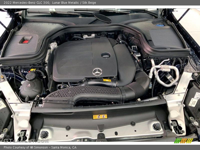 Lunar Blue Metallic / Silk Beige 2022 Mercedes-Benz GLC 300