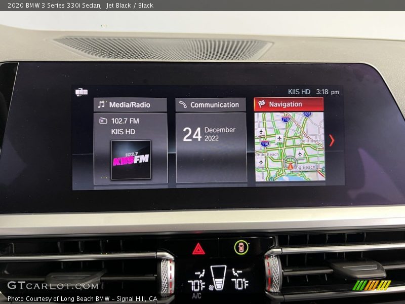 Jet Black / Black 2020 BMW 3 Series 330i Sedan