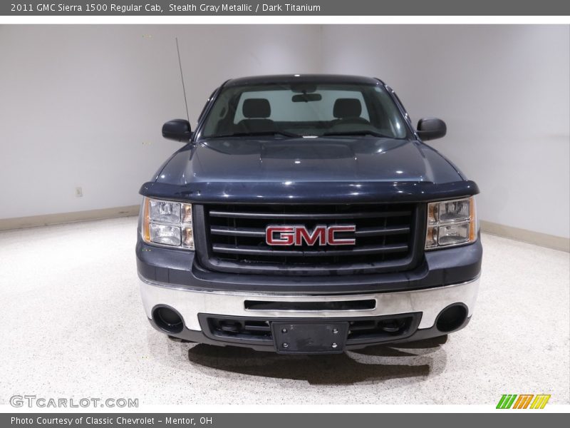 Stealth Gray Metallic / Dark Titanium 2011 GMC Sierra 1500 Regular Cab