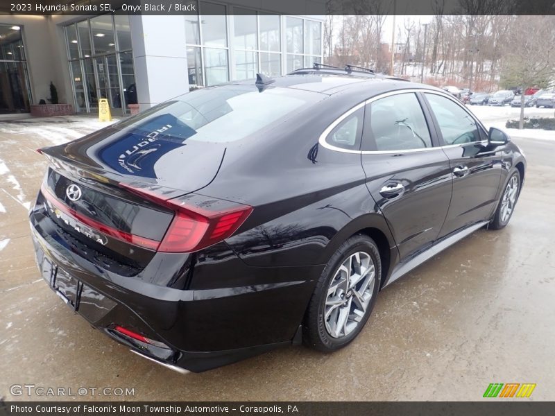 Onyx Black / Black 2023 Hyundai Sonata SEL