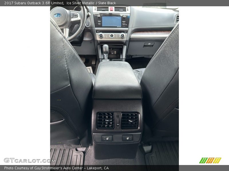 Ice Silver Metallic / Slate Black 2017 Subaru Outback 3.6R Limited
