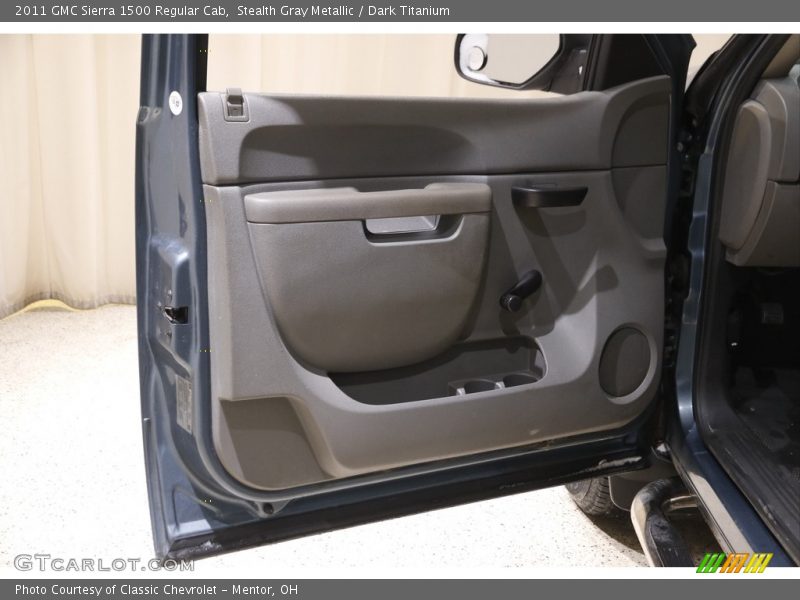 Stealth Gray Metallic / Dark Titanium 2011 GMC Sierra 1500 Regular Cab
