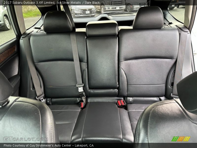 Ice Silver Metallic / Slate Black 2017 Subaru Outback 3.6R Limited