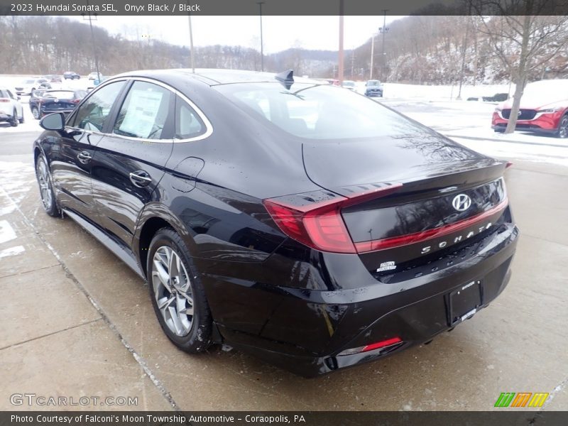 Onyx Black / Black 2023 Hyundai Sonata SEL
