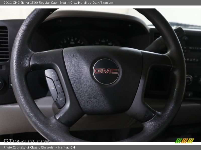 Stealth Gray Metallic / Dark Titanium 2011 GMC Sierra 1500 Regular Cab