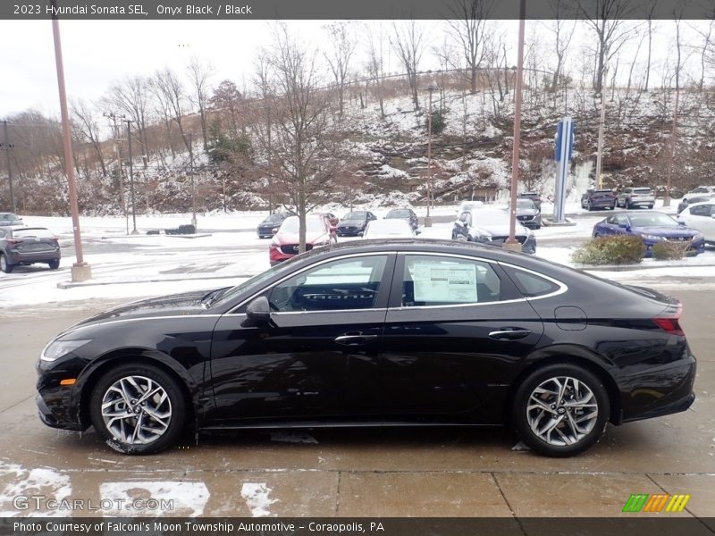Onyx Black / Black 2023 Hyundai Sonata SEL
