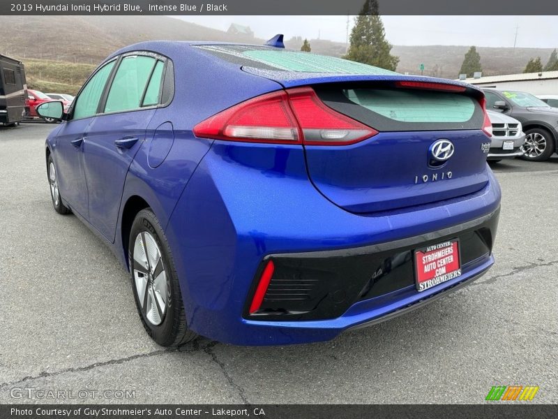 Intense Blue / Black 2019 Hyundai Ioniq Hybrid Blue