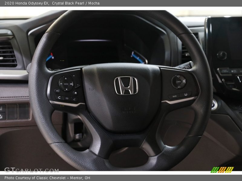 Crystal Black Pearl / Mocha 2020 Honda Odyssey EX