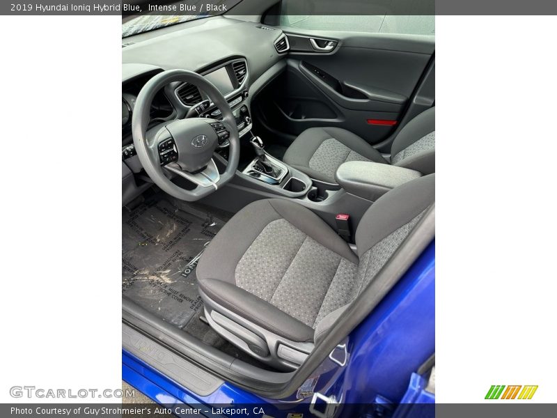 Intense Blue / Black 2019 Hyundai Ioniq Hybrid Blue