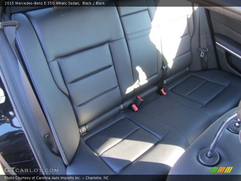 Black / Black 2015 Mercedes-Benz E 350 4Matic Sedan