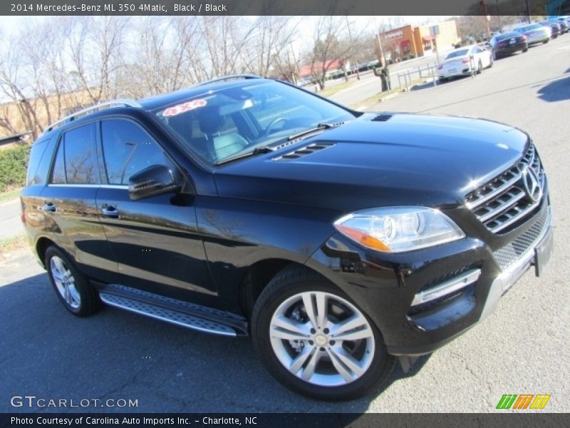 Black / Black 2014 Mercedes-Benz ML 350 4Matic