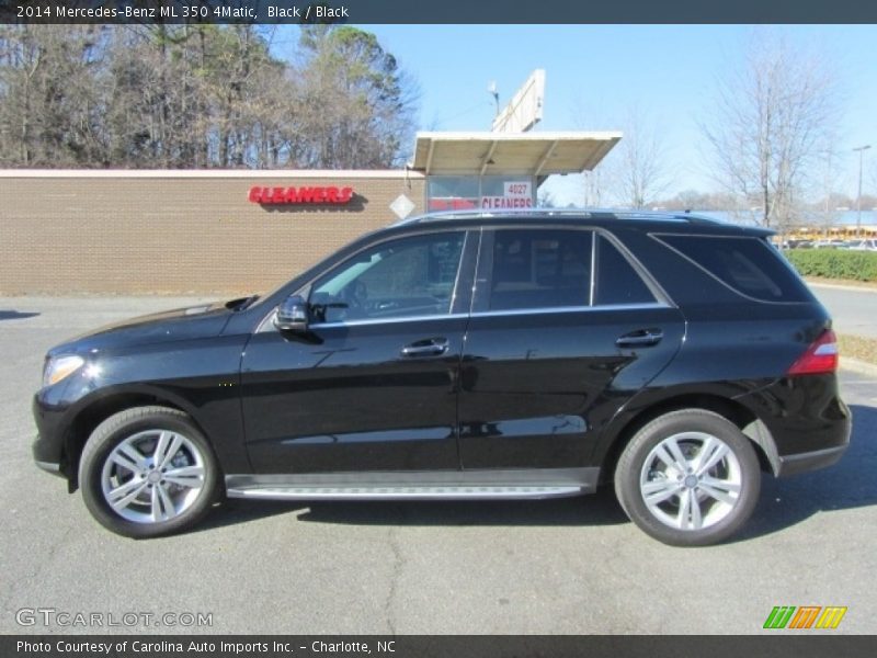 Black / Black 2014 Mercedes-Benz ML 350 4Matic