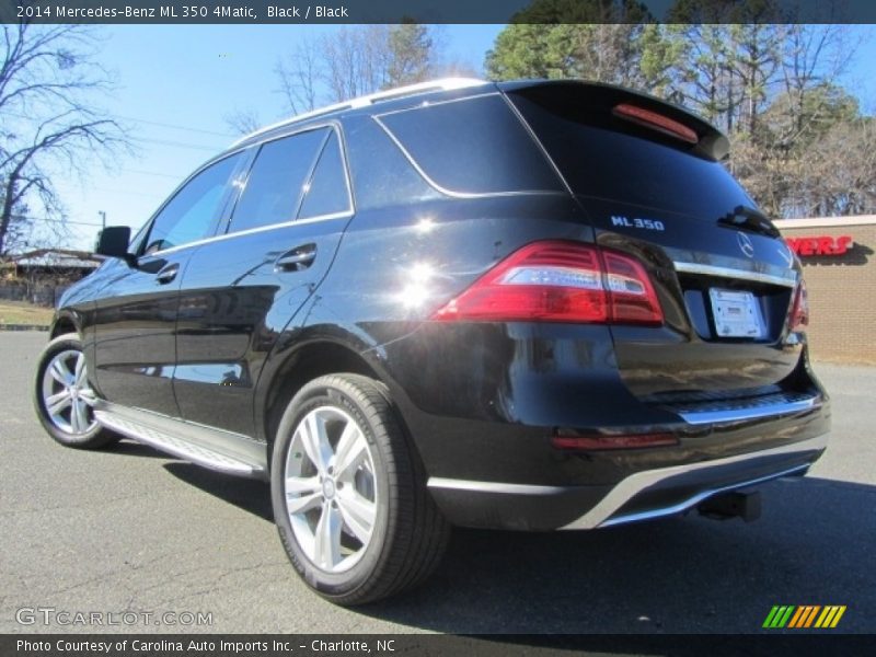 Black / Black 2014 Mercedes-Benz ML 350 4Matic