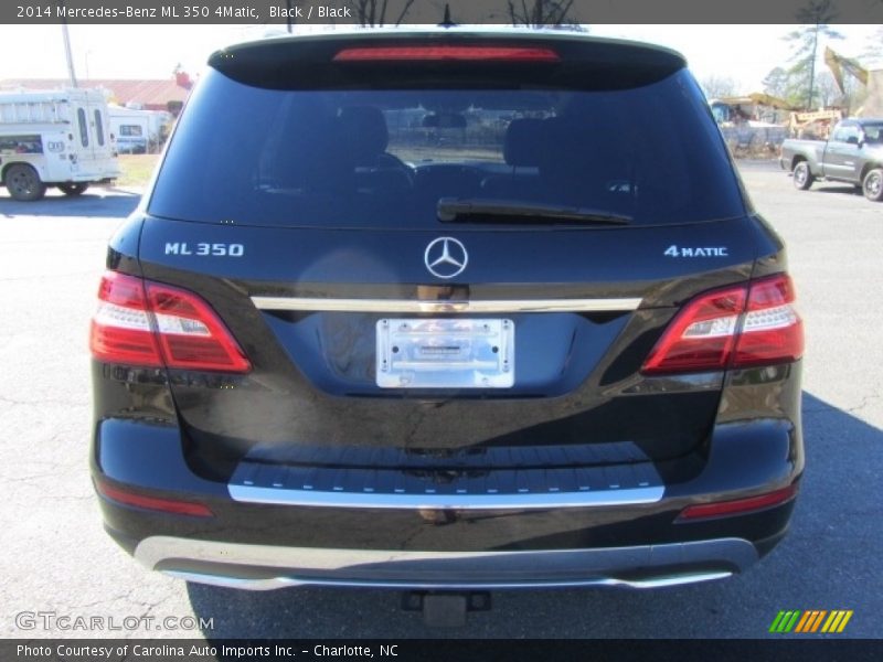 Black / Black 2014 Mercedes-Benz ML 350 4Matic