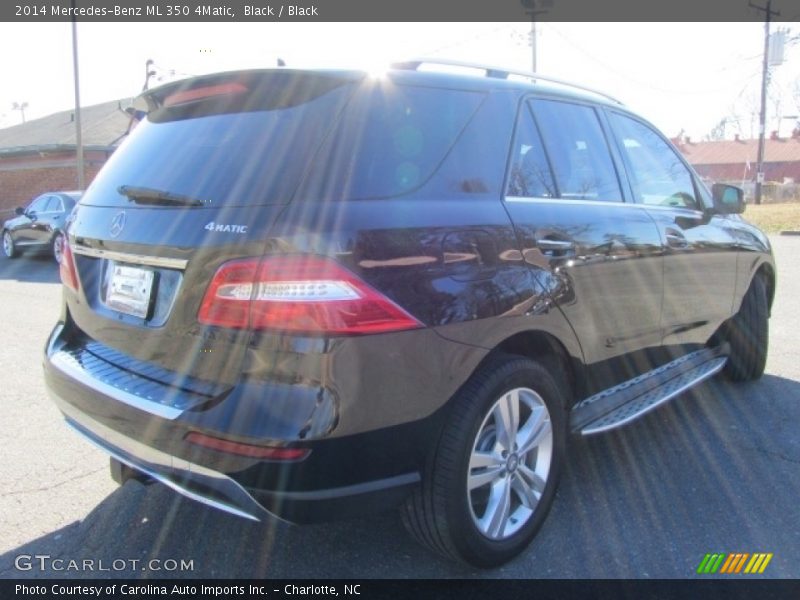 Black / Black 2014 Mercedes-Benz ML 350 4Matic