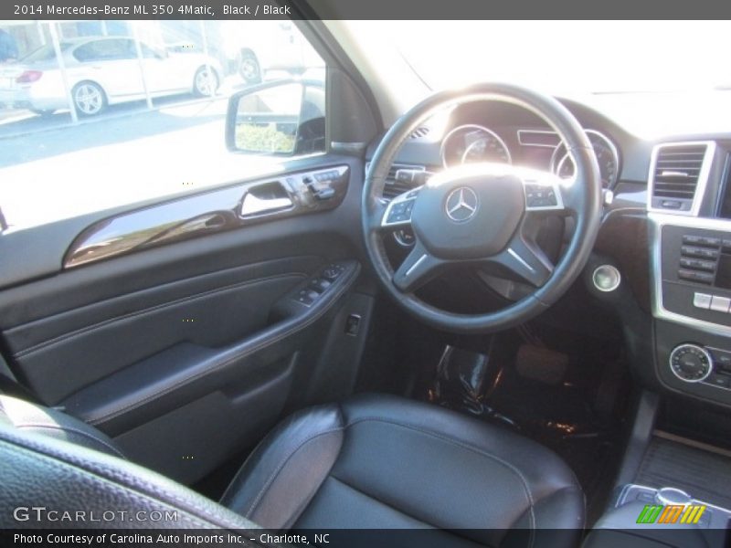 Black / Black 2014 Mercedes-Benz ML 350 4Matic