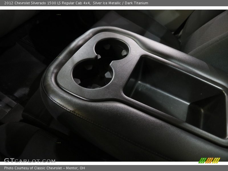 Silver Ice Metallic / Dark Titanium 2012 Chevrolet Silverado 1500 LS Regular Cab 4x4