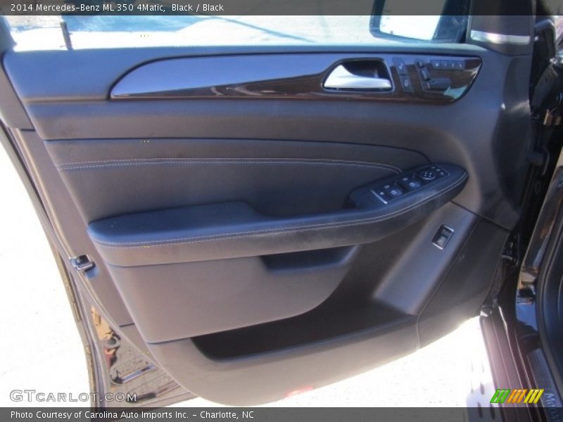 Black / Black 2014 Mercedes-Benz ML 350 4Matic