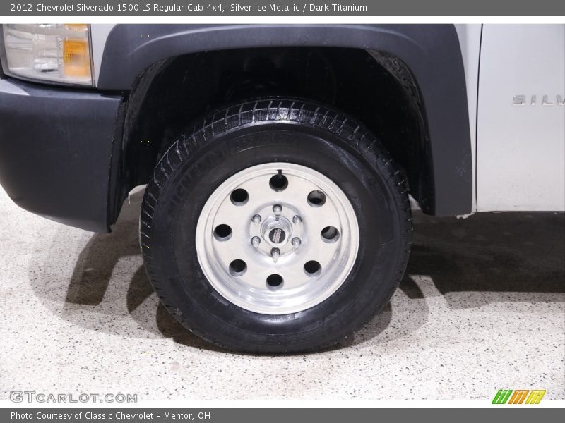 Silver Ice Metallic / Dark Titanium 2012 Chevrolet Silverado 1500 LS Regular Cab 4x4