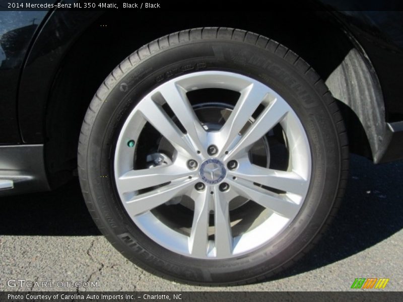 Black / Black 2014 Mercedes-Benz ML 350 4Matic