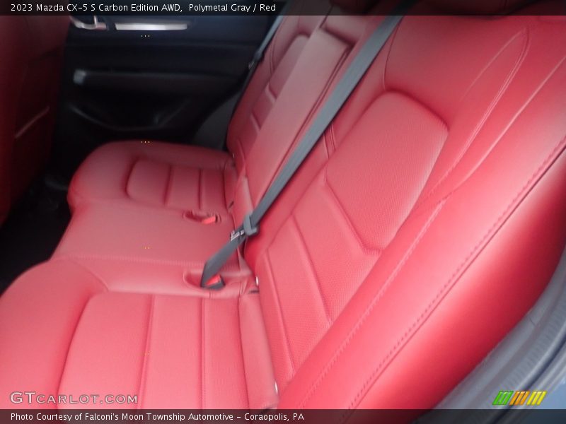 Rear Seat of 2023 CX-5 S Carbon Edition AWD