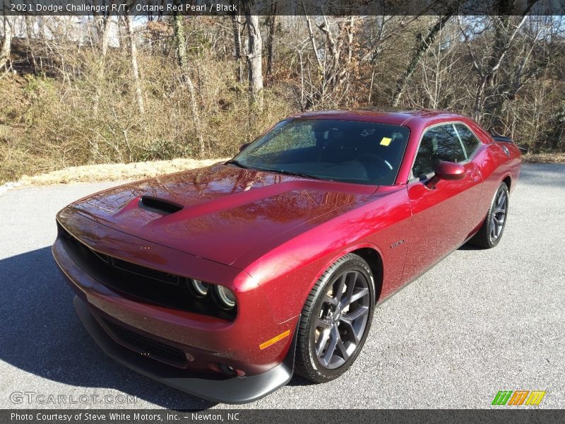 Octane Red Pearl / Black 2021 Dodge Challenger R/T
