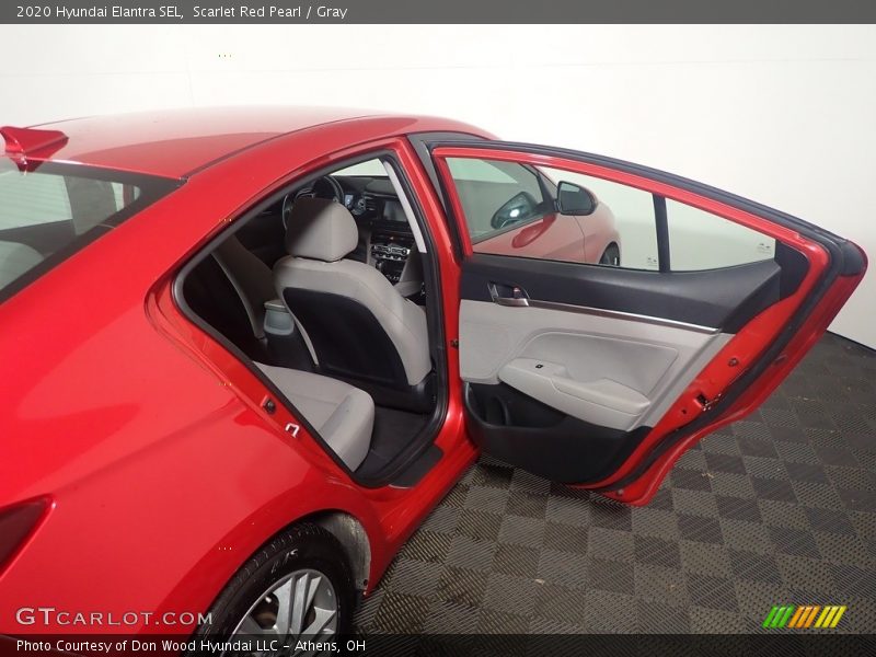 Scarlet Red Pearl / Gray 2020 Hyundai Elantra SEL