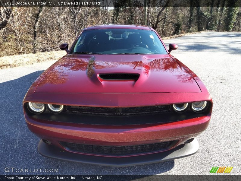 Octane Red Pearl / Black 2021 Dodge Challenger R/T