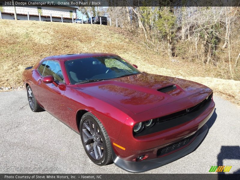 Octane Red Pearl / Black 2021 Dodge Challenger R/T