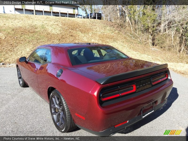 Octane Red Pearl / Black 2021 Dodge Challenger R/T
