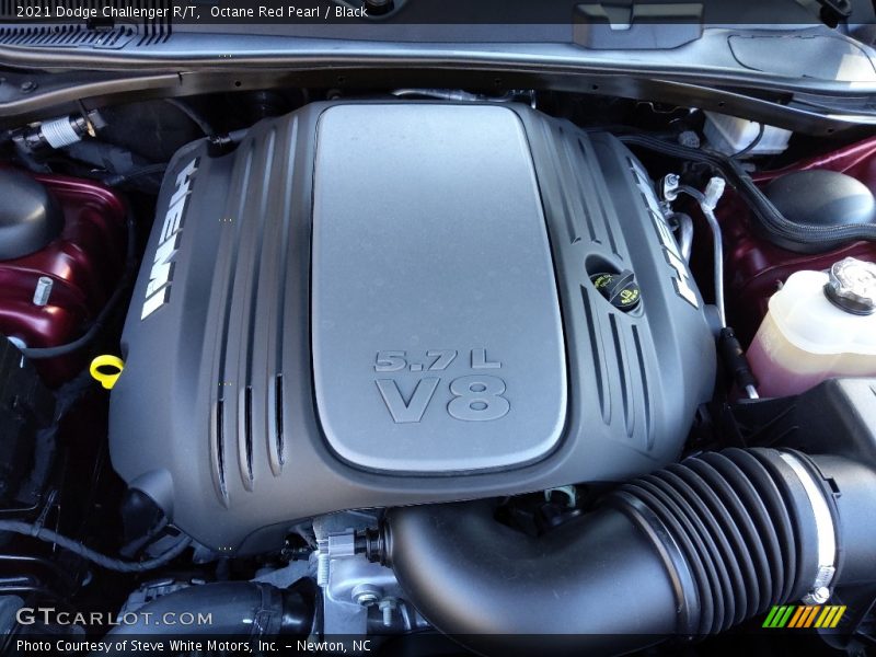 Octane Red Pearl / Black 2021 Dodge Challenger R/T