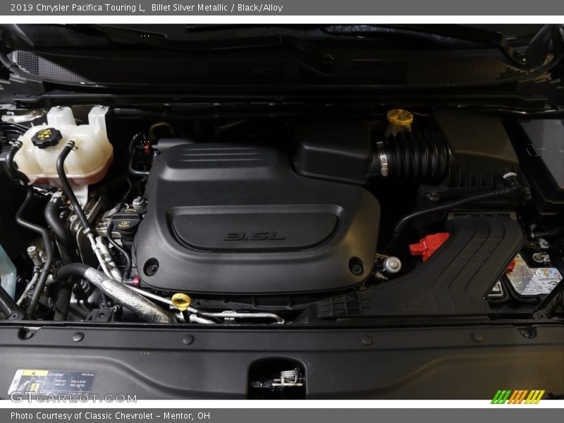 Billet Silver Metallic / Black/Alloy 2019 Chrysler Pacifica Touring L