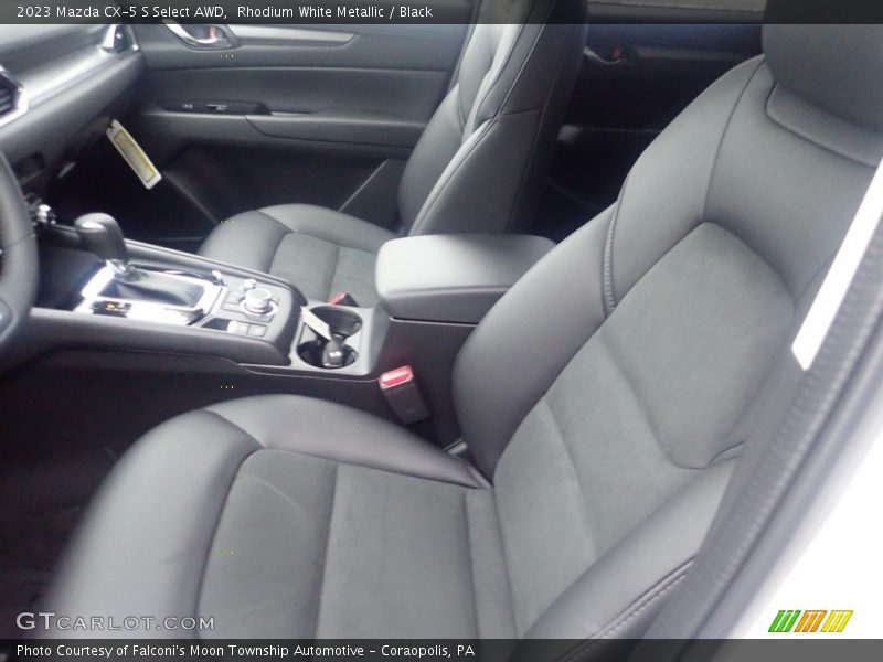 Rhodium White Metallic / Black 2023 Mazda CX-5 S Select AWD