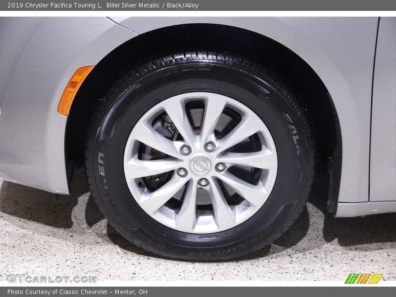 Billet Silver Metallic / Black/Alloy 2019 Chrysler Pacifica Touring L