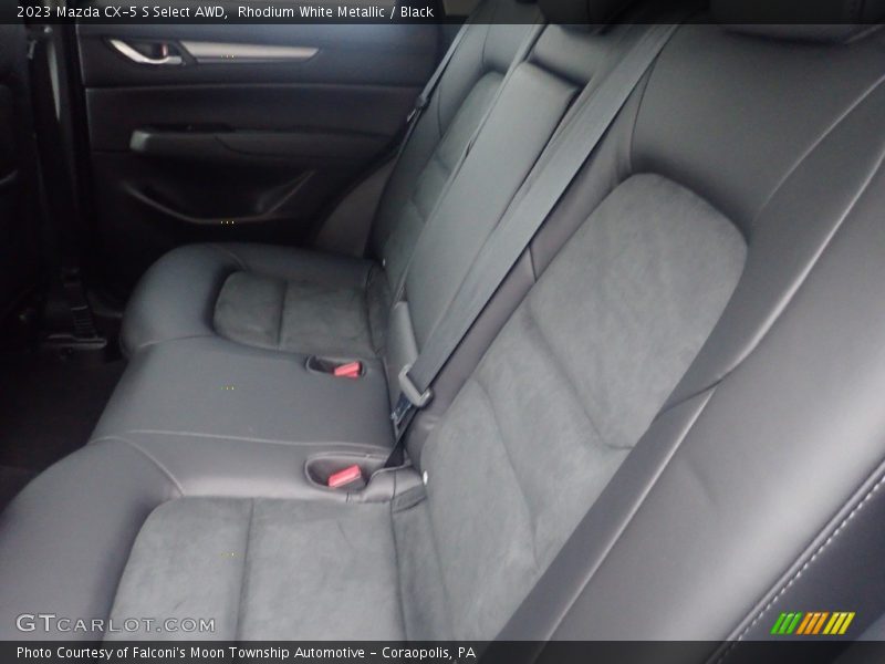 Rhodium White Metallic / Black 2023 Mazda CX-5 S Select AWD