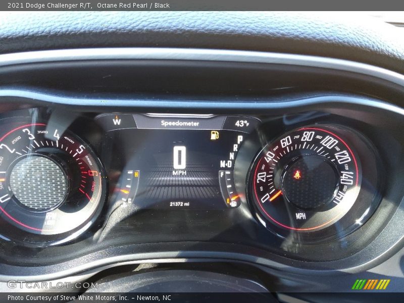 Octane Red Pearl / Black 2021 Dodge Challenger R/T