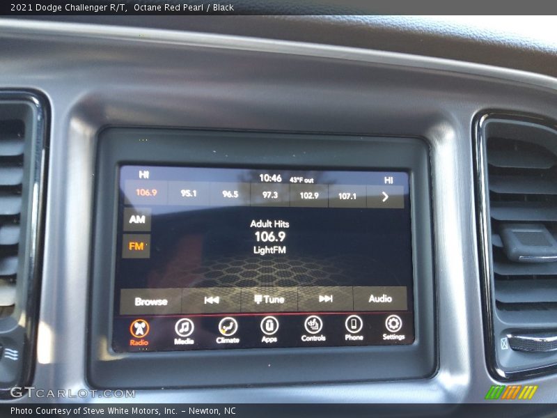 Octane Red Pearl / Black 2021 Dodge Challenger R/T