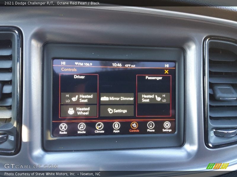 Octane Red Pearl / Black 2021 Dodge Challenger R/T