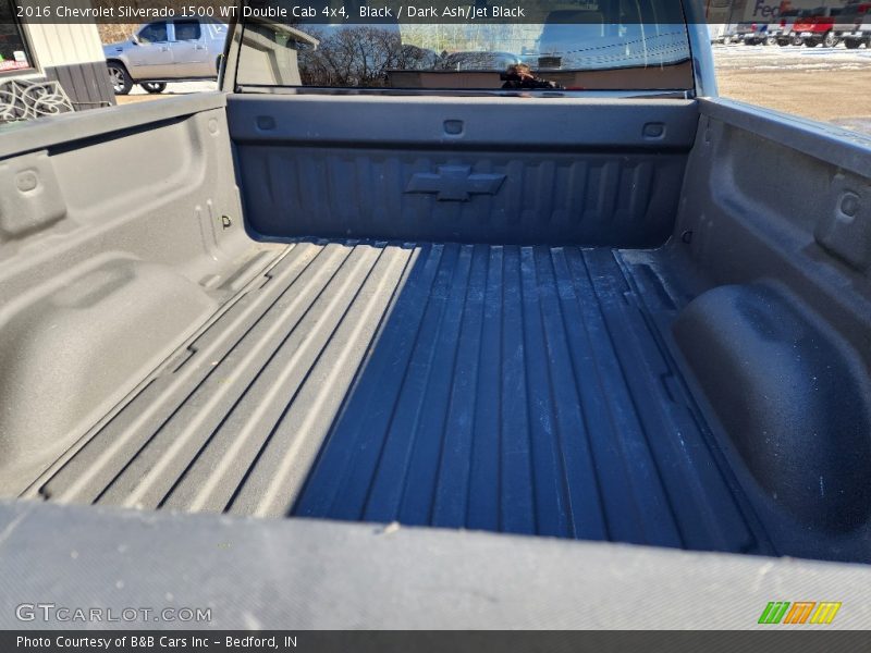 Black / Dark Ash/Jet Black 2016 Chevrolet Silverado 1500 WT Double Cab 4x4