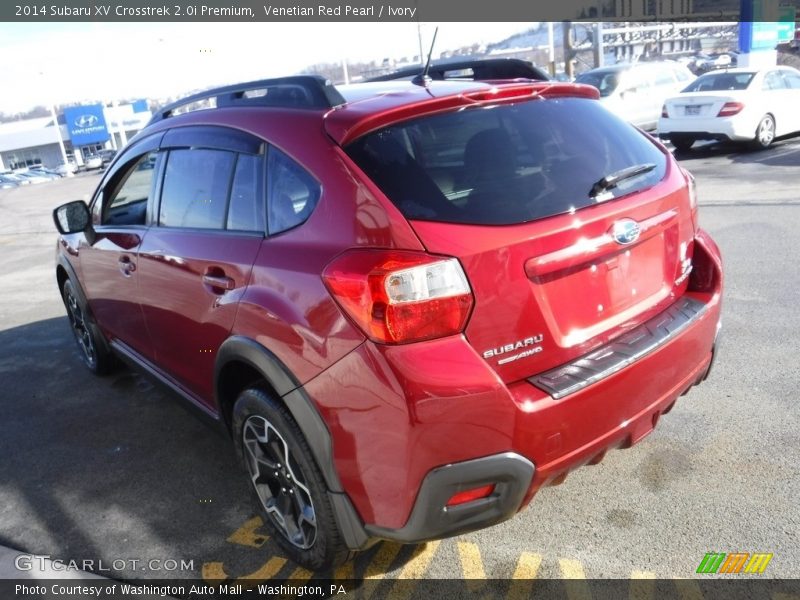 Venetian Red Pearl / Ivory 2014 Subaru XV Crosstrek 2.0i Premium