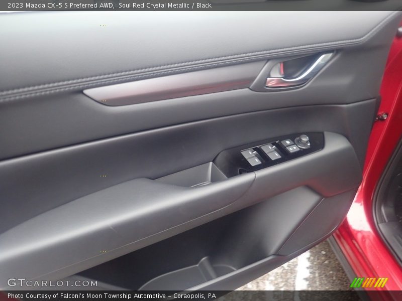 Soul Red Crystal Metallic / Black 2023 Mazda CX-5 S Preferred AWD