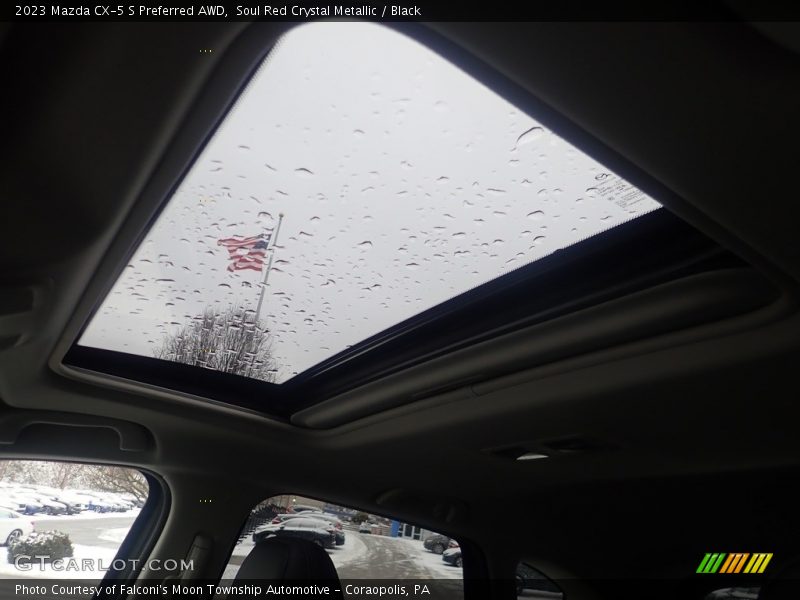 Soul Red Crystal Metallic / Black 2023 Mazda CX-5 S Preferred AWD