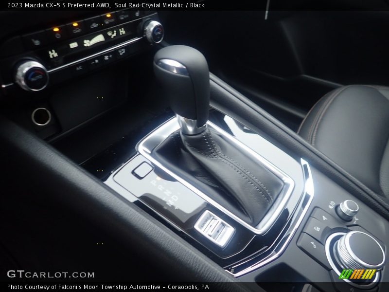 Soul Red Crystal Metallic / Black 2023 Mazda CX-5 S Preferred AWD
