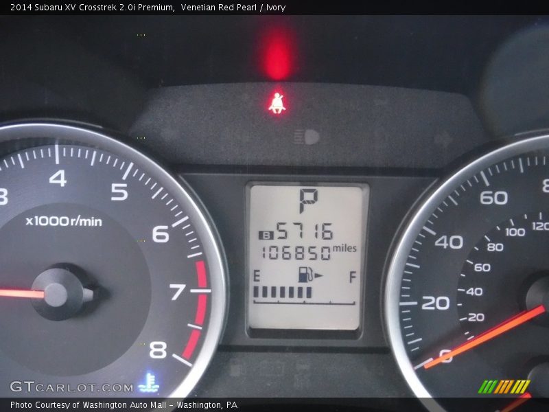 Venetian Red Pearl / Ivory 2014 Subaru XV Crosstrek 2.0i Premium