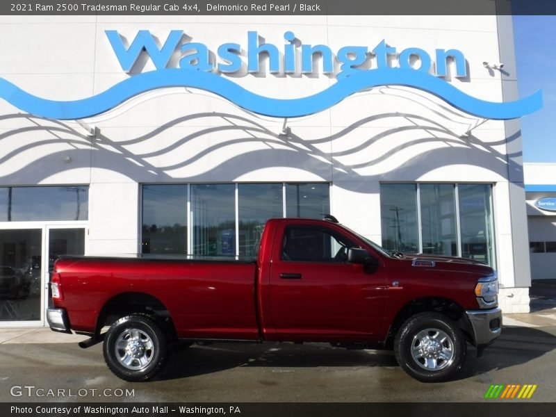 Delmonico Red Pearl / Black 2021 Ram 2500 Tradesman Regular Cab 4x4