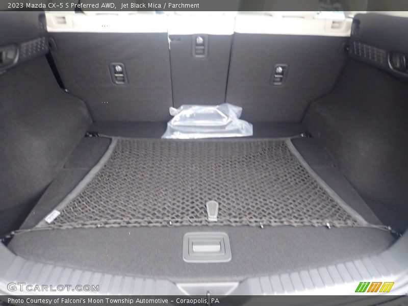 Jet Black Mica / Parchment 2023 Mazda CX-5 S Preferred AWD