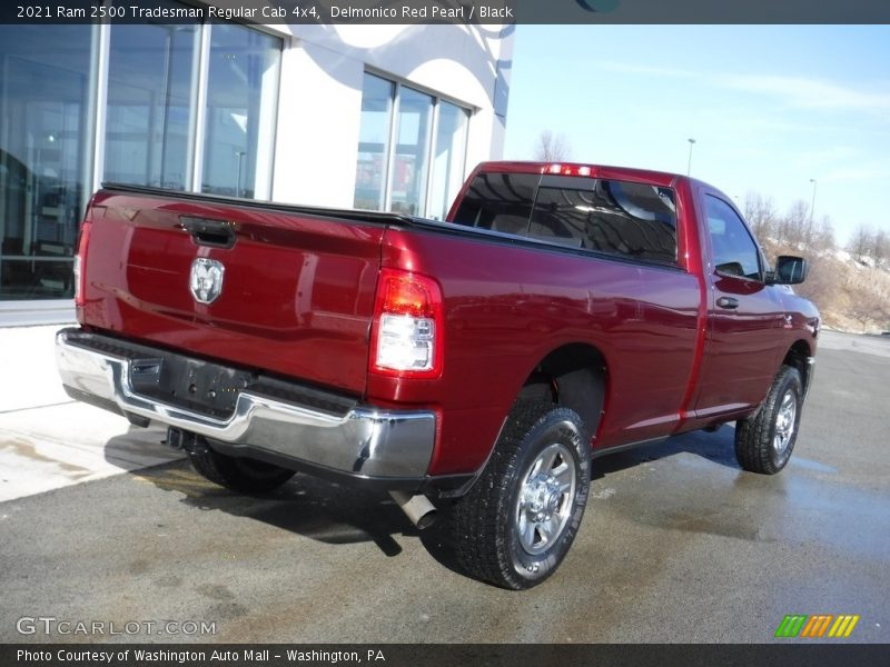 Delmonico Red Pearl / Black 2021 Ram 2500 Tradesman Regular Cab 4x4