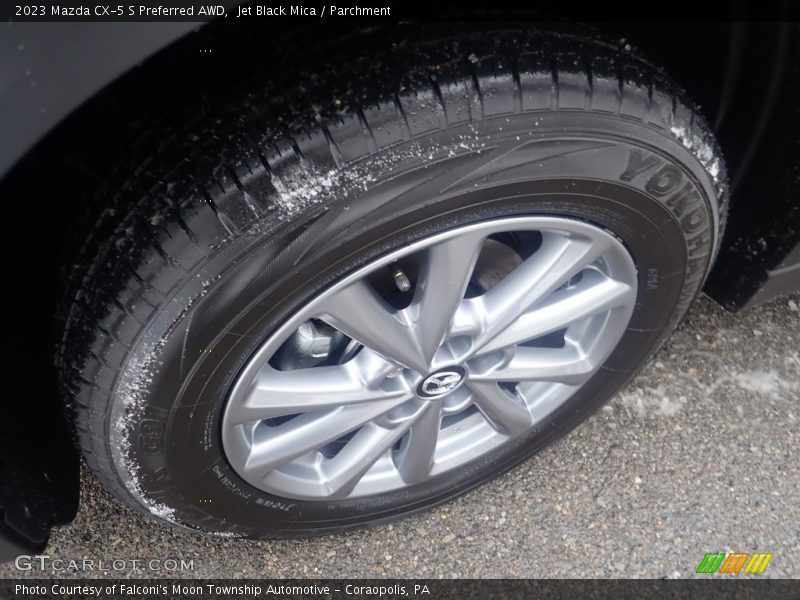 Jet Black Mica / Parchment 2023 Mazda CX-5 S Preferred AWD