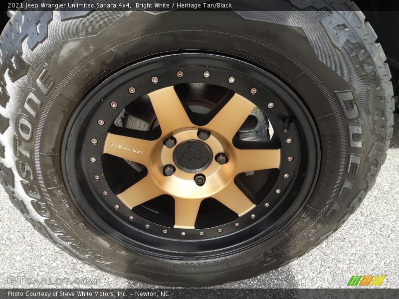 Bright White / Heritage Tan/Black 2021 Jeep Wrangler Unlimited Sahara 4x4